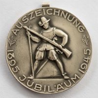Medaille Jubiläum 1945 Standschützen ZH