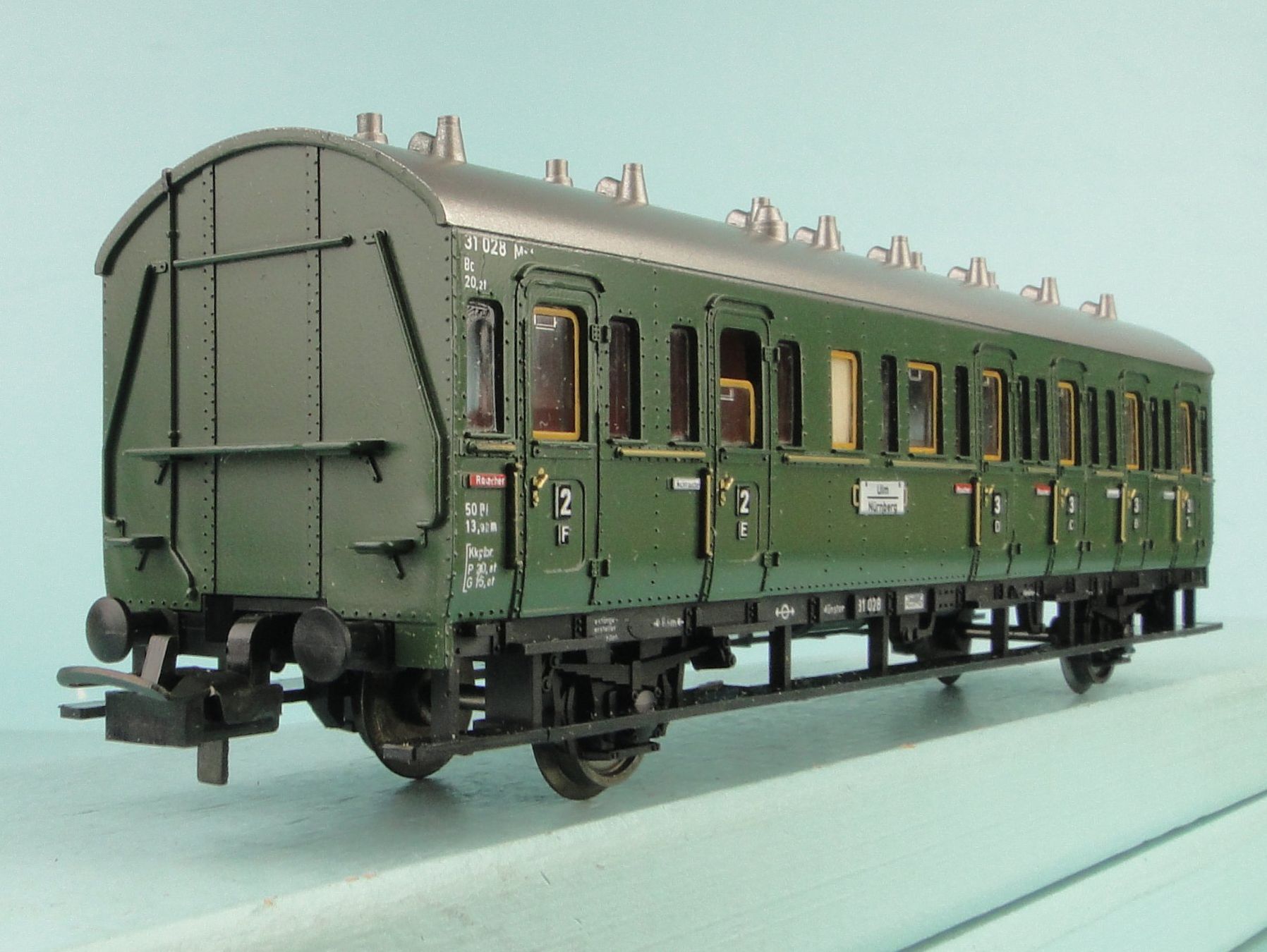 Trix Modellini di ferrovie: Spur H0 TRIX 3758 Abteilwagen 2/3.Kl. – Usato da Bülach venduto da cann11 4