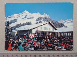 Engelberg - Brunni, Bergrestaurant, 1972, belebt