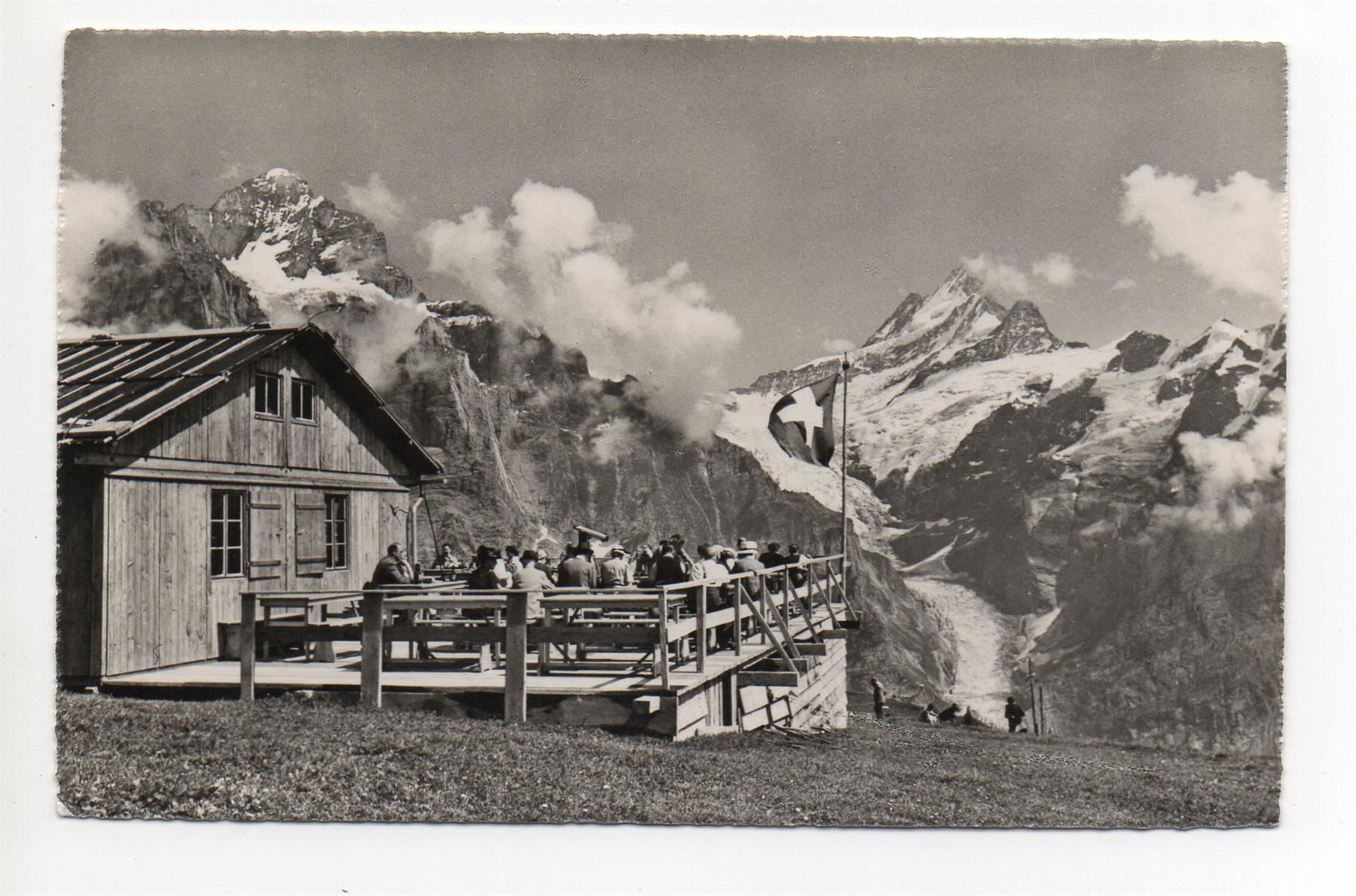 Cartoline postali: GRINDELWALD Berg-Restaurant First – Nuovo (secondo la descrizione) da Jona venduto da philajona