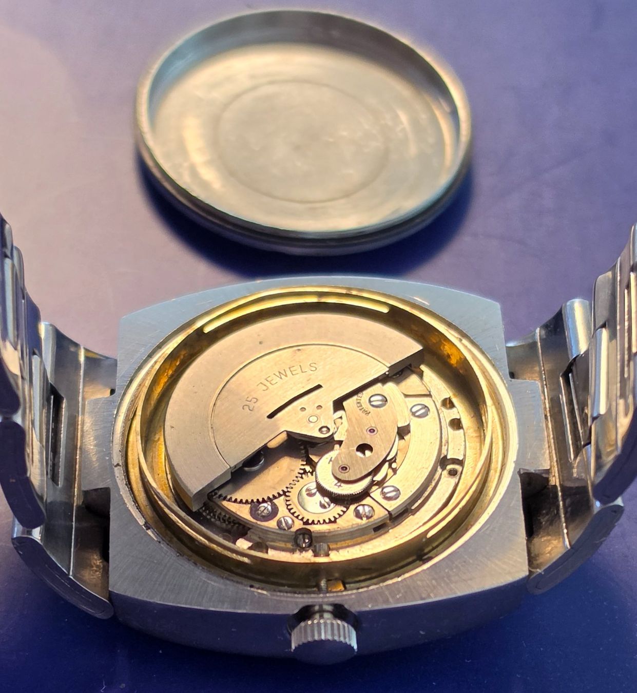 Bucherer Orologi: VINTAGE BUCHERER JUMP HOURS AUTOMATIC MEGA RAR – Difettoso da Neftenbach venduto da Taschen-Uhren 8