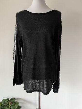 Just Cavalli Shirt, Grösse S, Schwarzes Sommeroberteil.