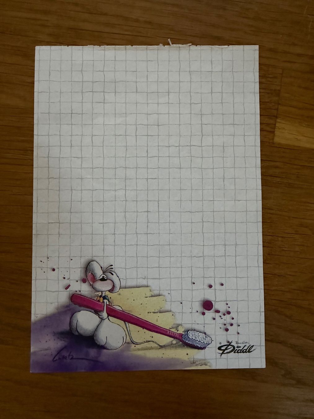 Papiere: 1x A6 Diddlblatt selten – Neu (gemäss Beschreibung) aus Schlieren von Shark1905