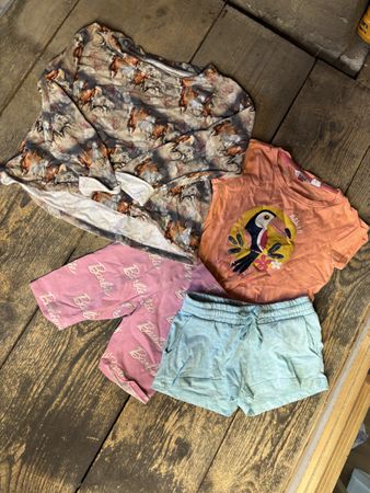 Sommer Set Mädchen Kleider Grösse 122 Top Zustand!
