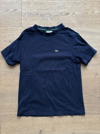 Kinder Lacoste T-Shirt dunkelblau Grösse 164cm