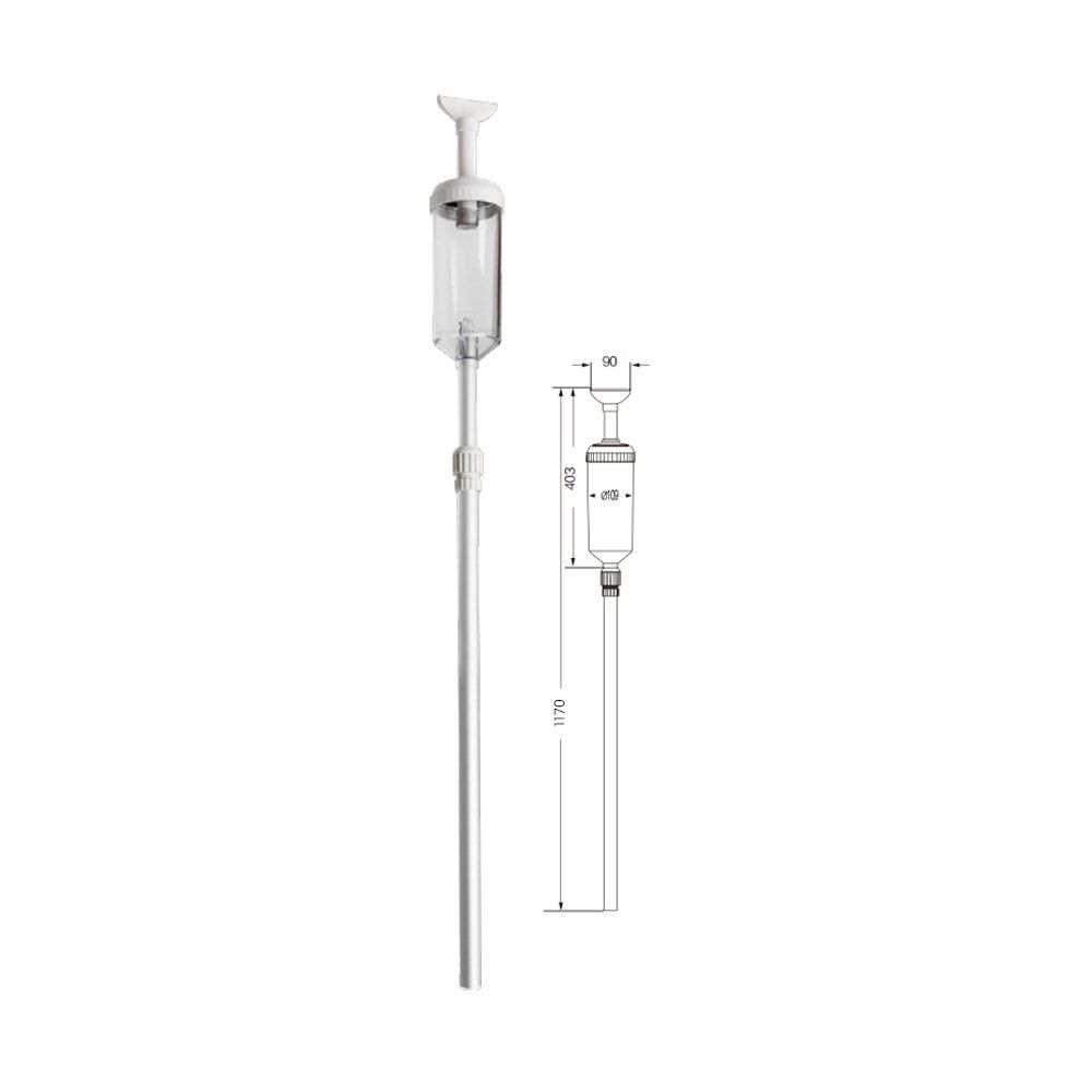 Accessori per Piscine: Poolsauger ISI mit Teleskopstange - Weiss – Nuovo e nell'imballaggio originale da Wallenwil venduto da toesstal-vertrieb 4