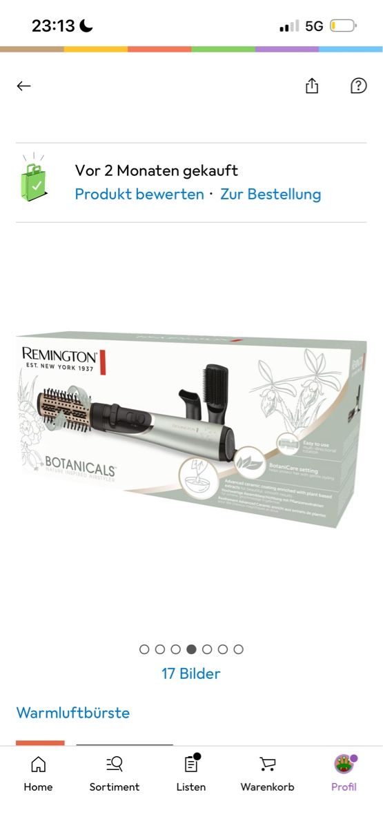 Remington Föhn: Heissluft Styling Styler Remington neuwertig – Neu (gemäss Beschreibung) aus Kleinandelfingen von Doratschikov 5