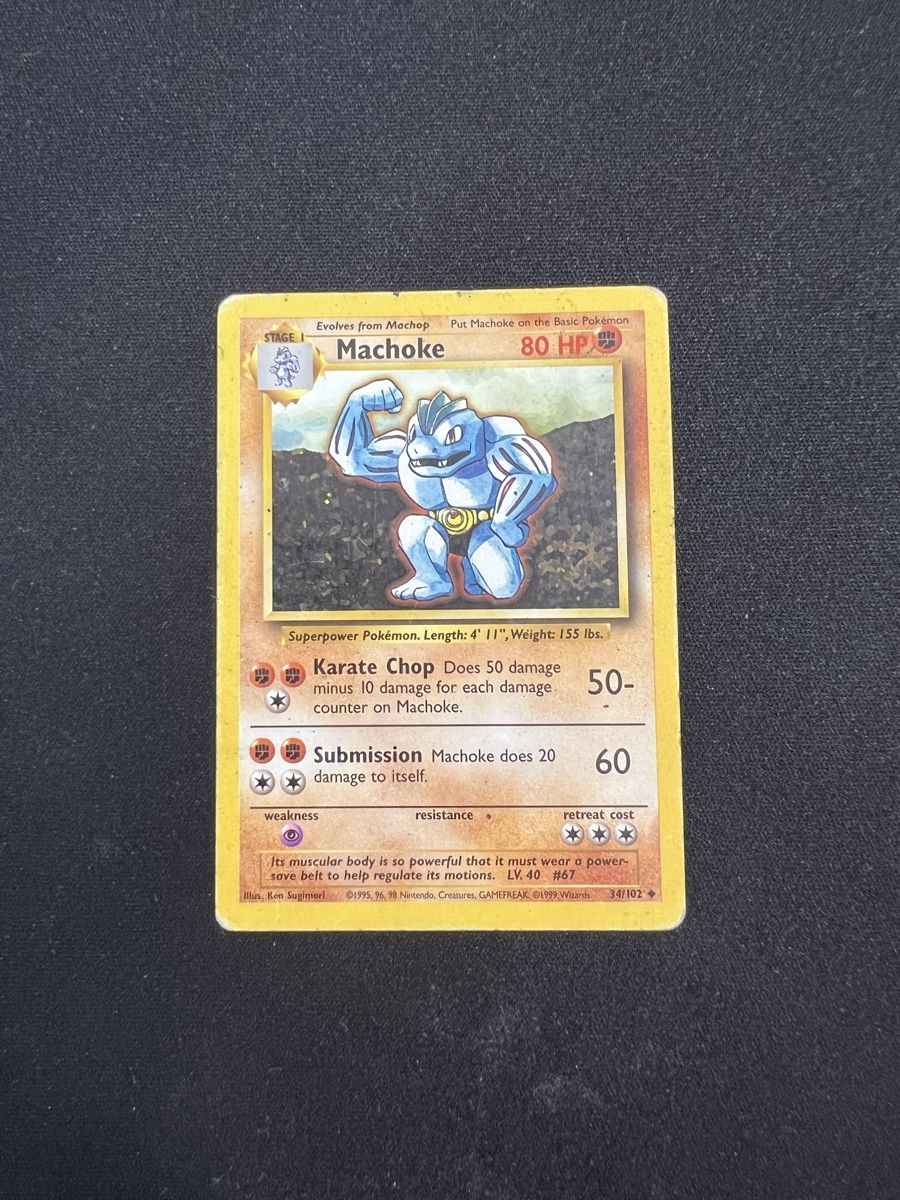 Pokémon Carte collezionabili: Machoke – Usato da Muttenz venduto da Michugee97