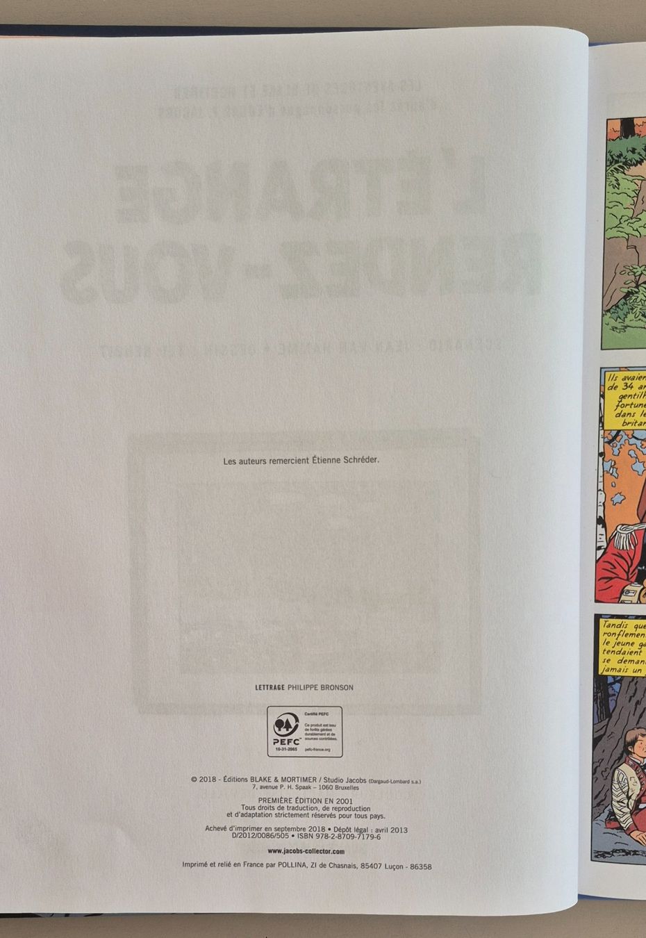 Fumetti: Blake et Mortimer - L'étrange rendez-vous – Usato da Grand-Lancy venduto da loi_599y 2