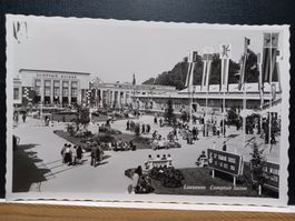 Alte Postkarte Comptoir Suisse, Lausanne, 1953