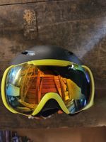 Giro Namuk Skihelm mit Skibrille schwarz Grösse S 52-55cm