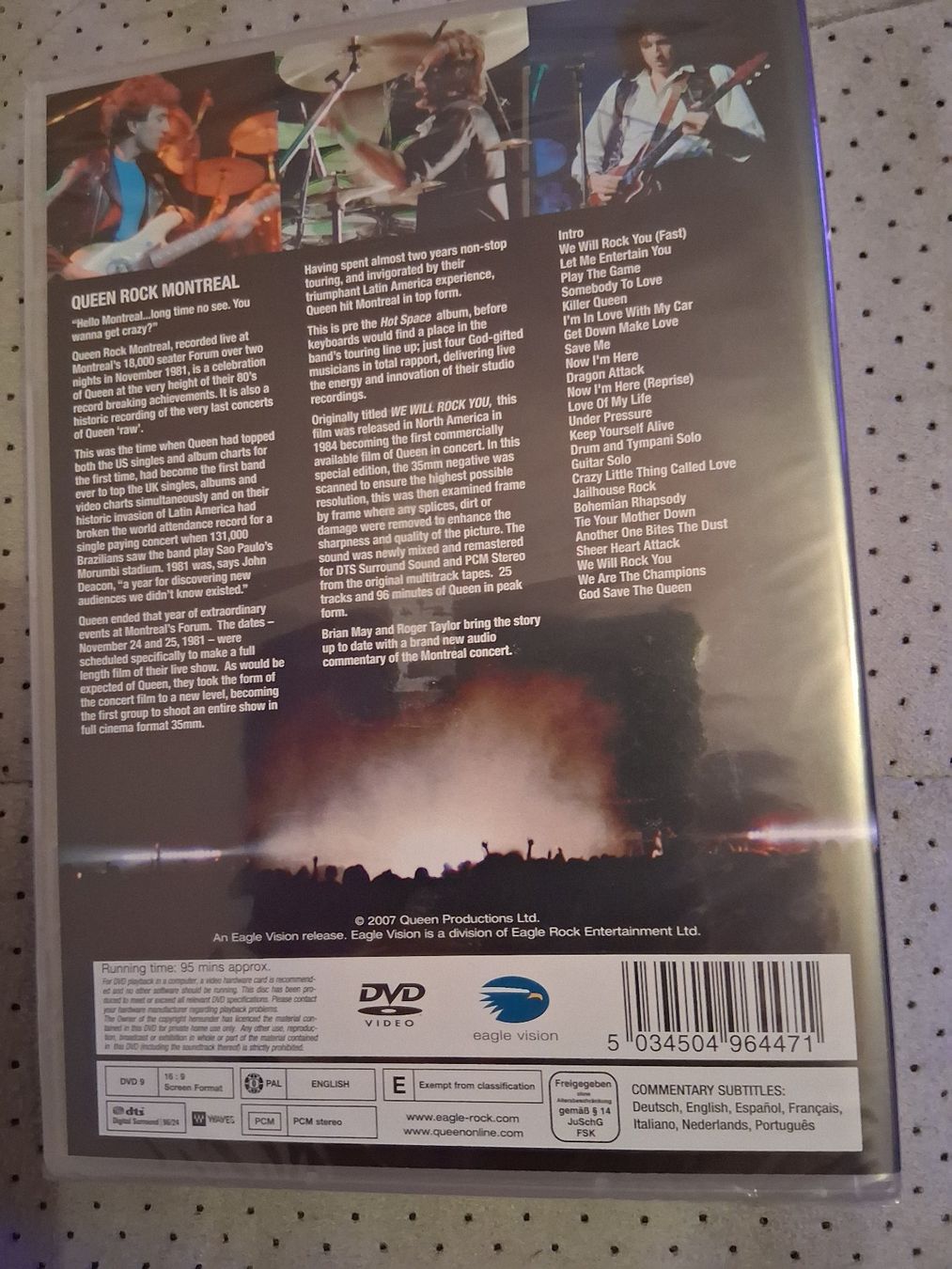 Tutti i DVDs: Queen - Rock Montreal DVD – Nuovo e nell'imballaggio originale da Aigle venduto da Marcagapit 1
