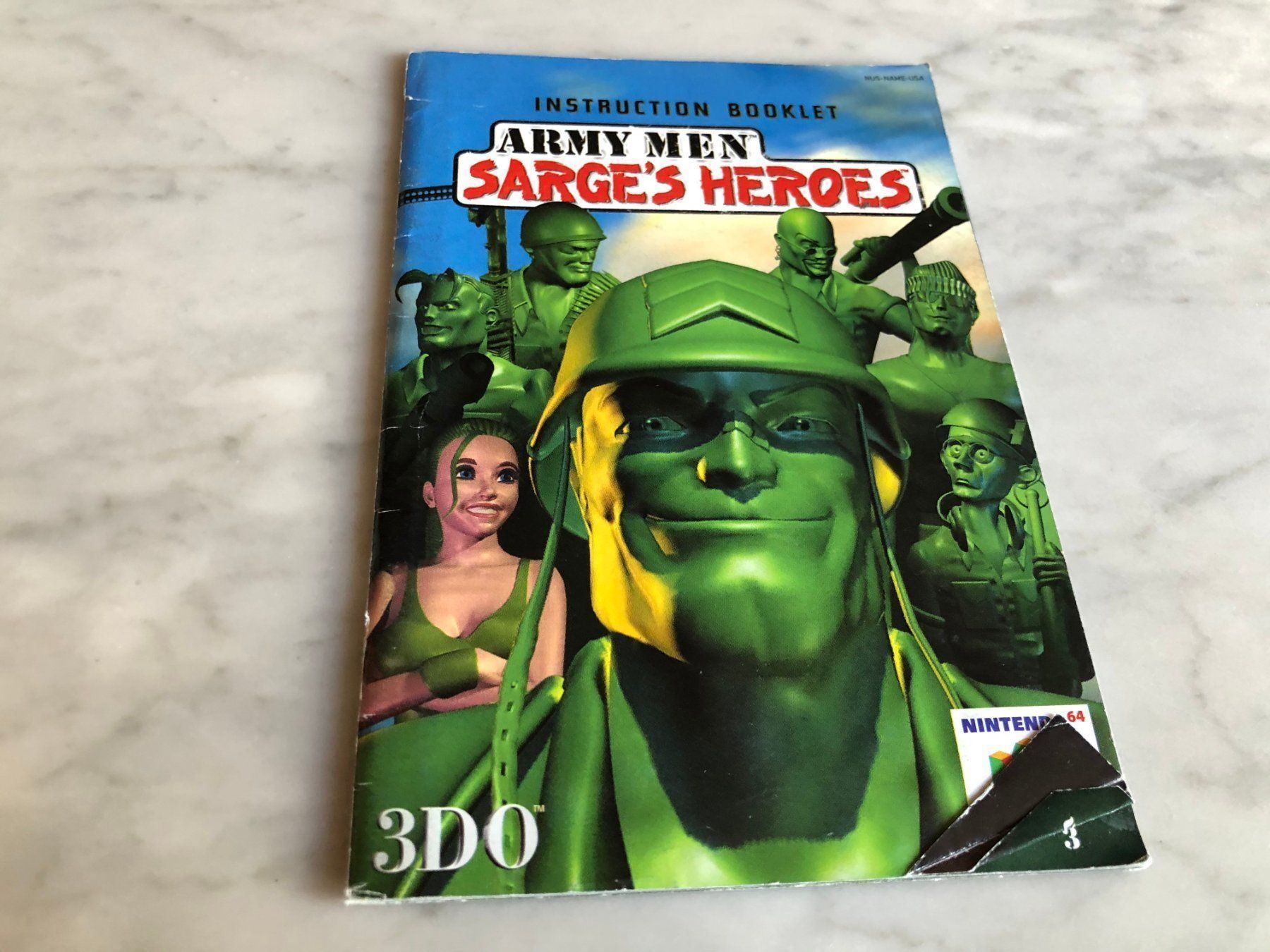 Spiele: ANLEITUNG ARMY MEN SARGES HEROES – Gebraucht aus hägendorf von twilightprincess