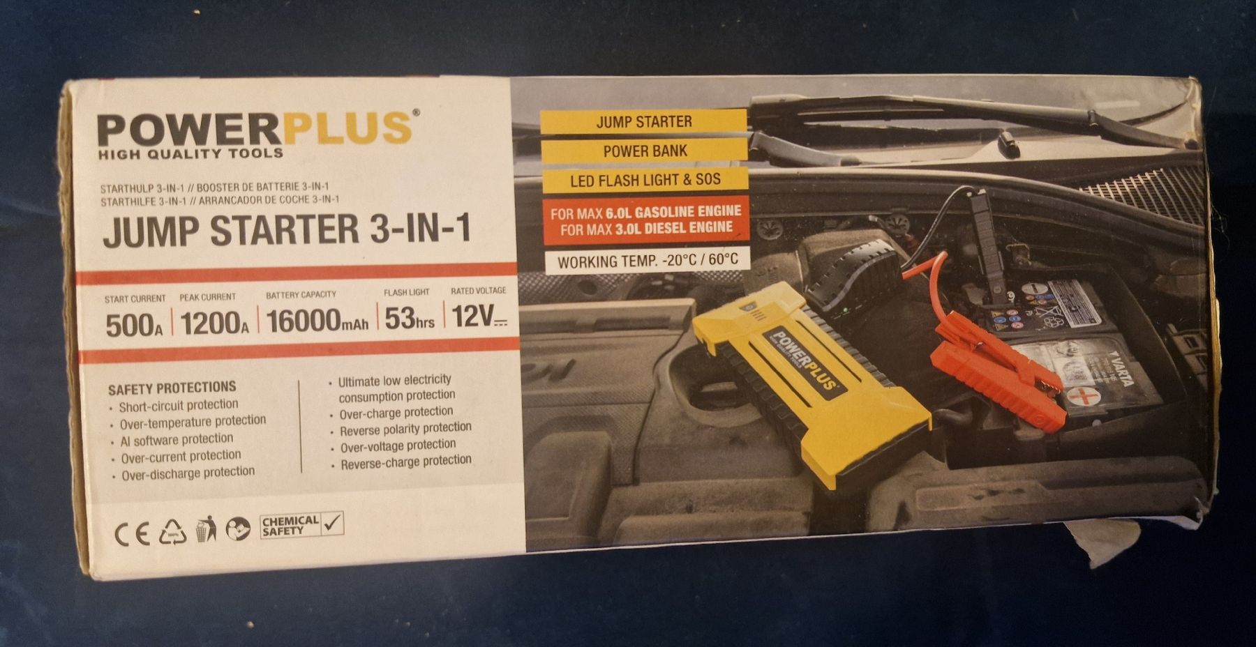 Caricabatterie: Power Plus Jump Starter 3-in-1 – Usato da Zürich venduto da Aisha8 2