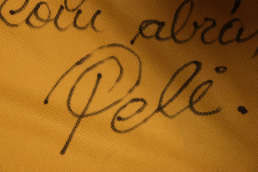 Adidas Leibchen & Hosen: Very Rare - Trikot mit Org. Unterschrift - PELÉ - an GCZ – Gebraucht aus Zürich von KE-Sales 3