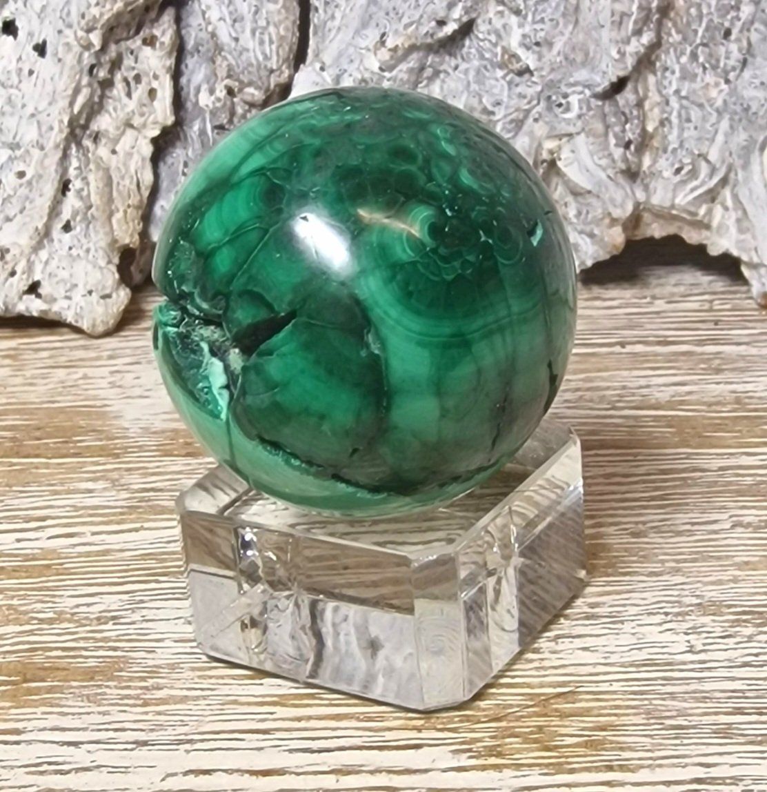 Minerali & Pietre curative: Malachit Kugel 31mm 58g – Nuovo (secondo la descrizione) da Matzingen venduto da Shay_Crystalz 1