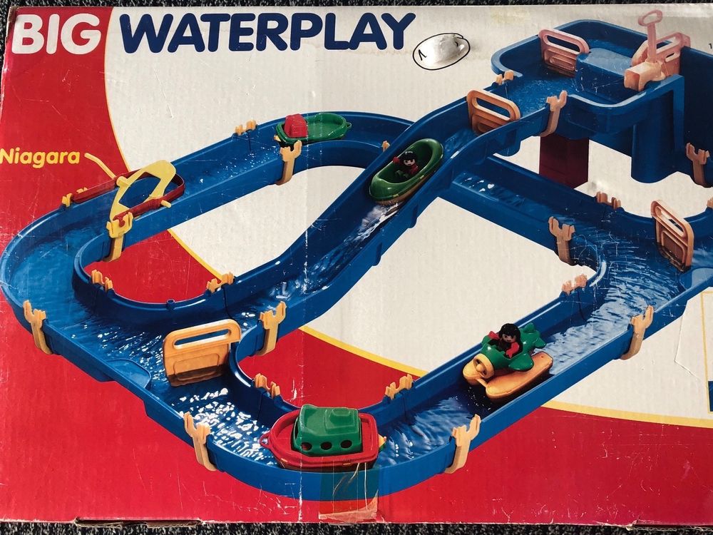 BIG Waterplay Paratoia Piccola Con Naso/Ganci - Ricambio Originale Giallo Per Canali D'Acqua - 4