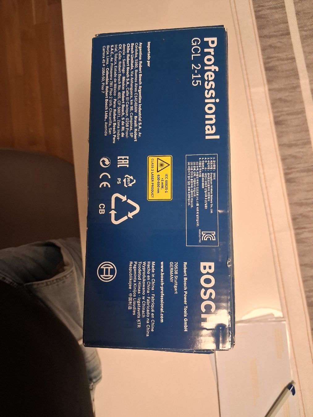 Bosch Misurare: BOSCH Professional GCL 2-15 laser livella – Nuovo e nell'imballaggio originale da Jona venduto da MirkoAltad 3