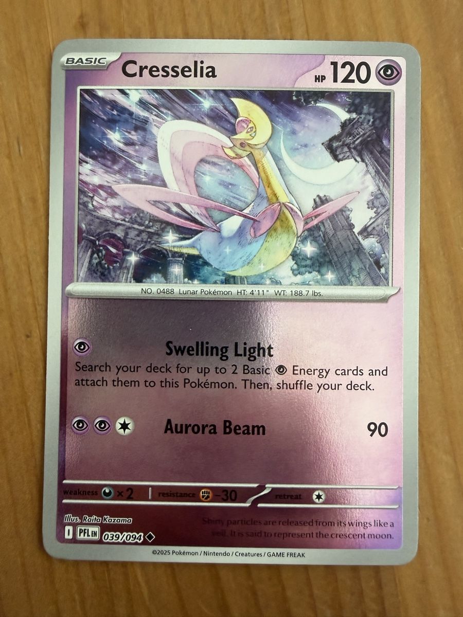 Pokémon Sammelbilder & Trading cards: Cresselia (PFL039) – Neu (gemäss Beschreibung) aus Vevey von Matx