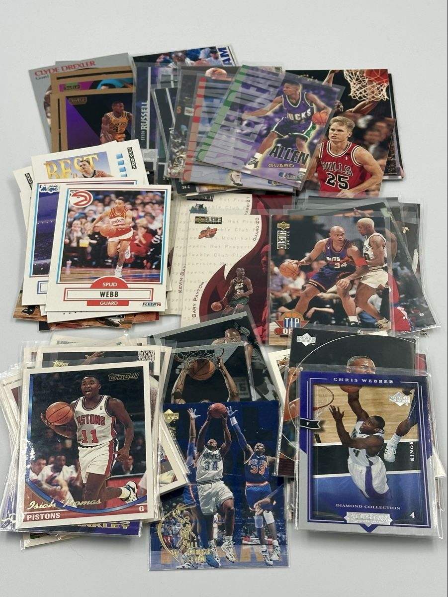 Nba Carte collezionabili: Sammlung 150 Retro NBA Basketball Karten – Usato da Lyss venduto da Swissmantis 2