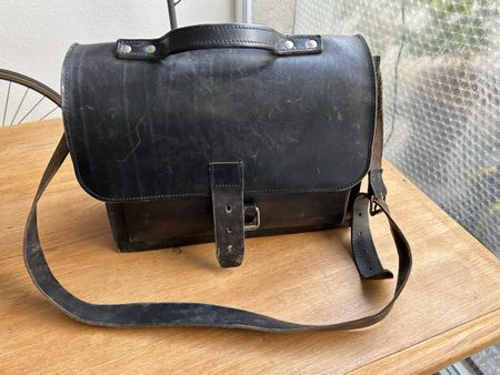 Vintage Ledertasche / Aktentasche, Top Zustand!