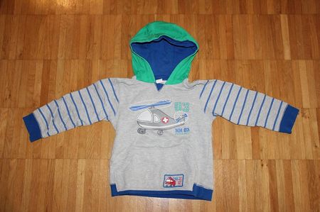 Pullover (Motiv Helikopter) in der Gr. 98
