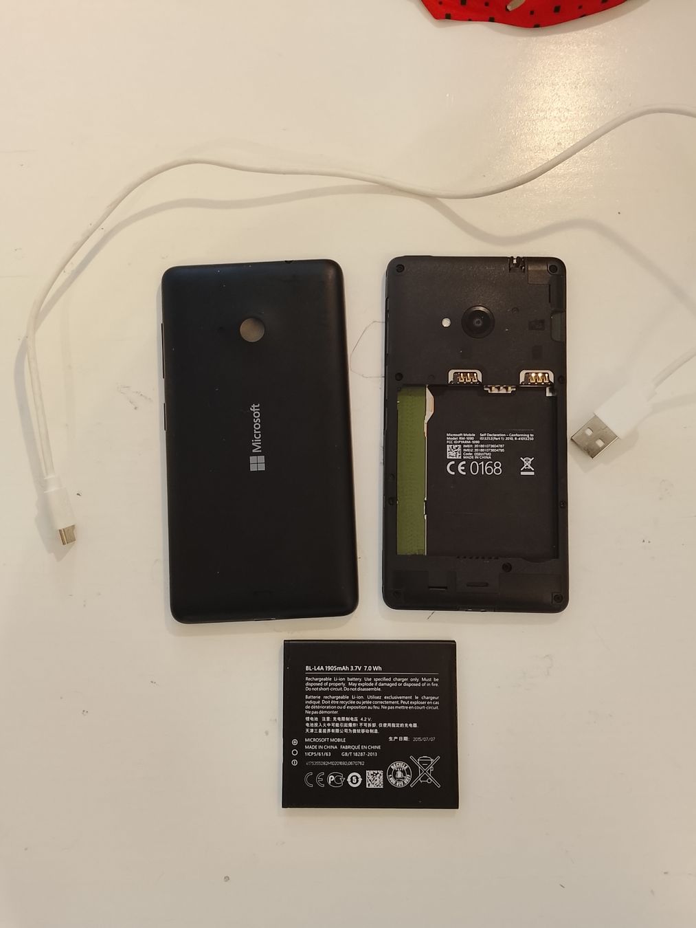 Microsoft Telefoni cellulari / Smartphones: Microsoft Windows Lumia 550 Handy Natel Smartphone – Usato da Effretikon venduto da SEMOUNA 5