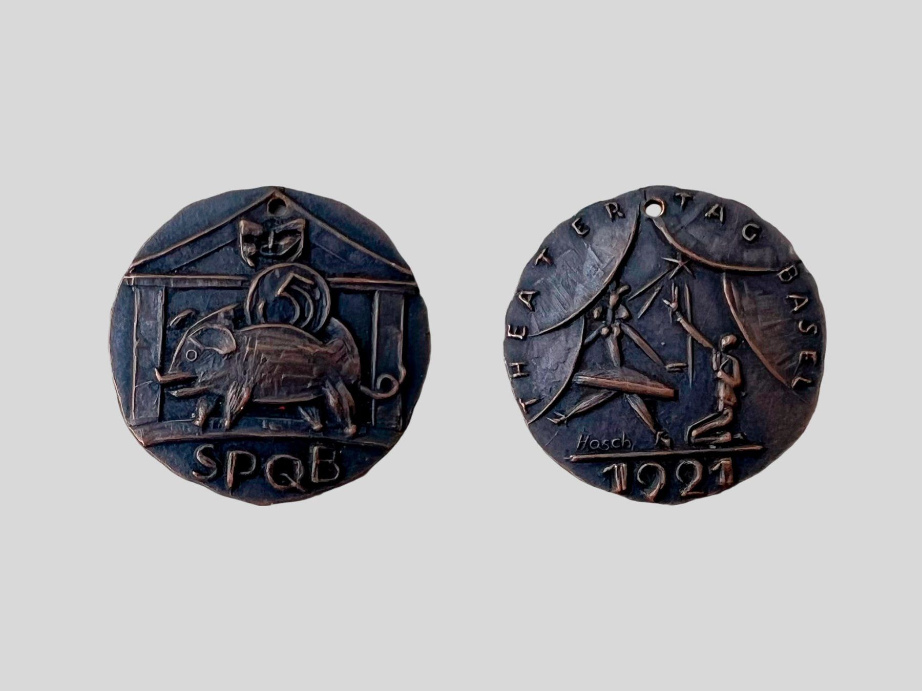 Médailles: AB 1.- TTB 1921, Bronze – D'occasion à Wohlenschwil par Amadeus-Auctions