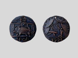 AB 1.- TTB 1921, Bronze