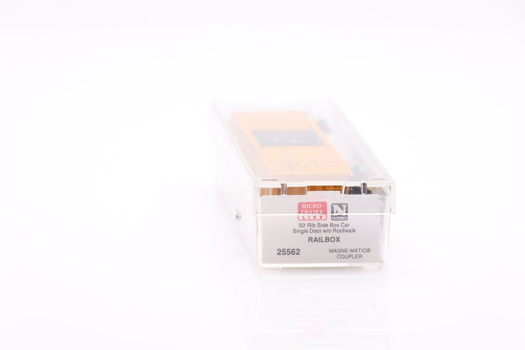 Modellini di ferrovie: Micro Trains 25562 RAILBOX Rib Side Box Car, Spur N – Nuovo (secondo la descrizione) da Ried (Muotathal) venduto da Modellbahn.swiss 2