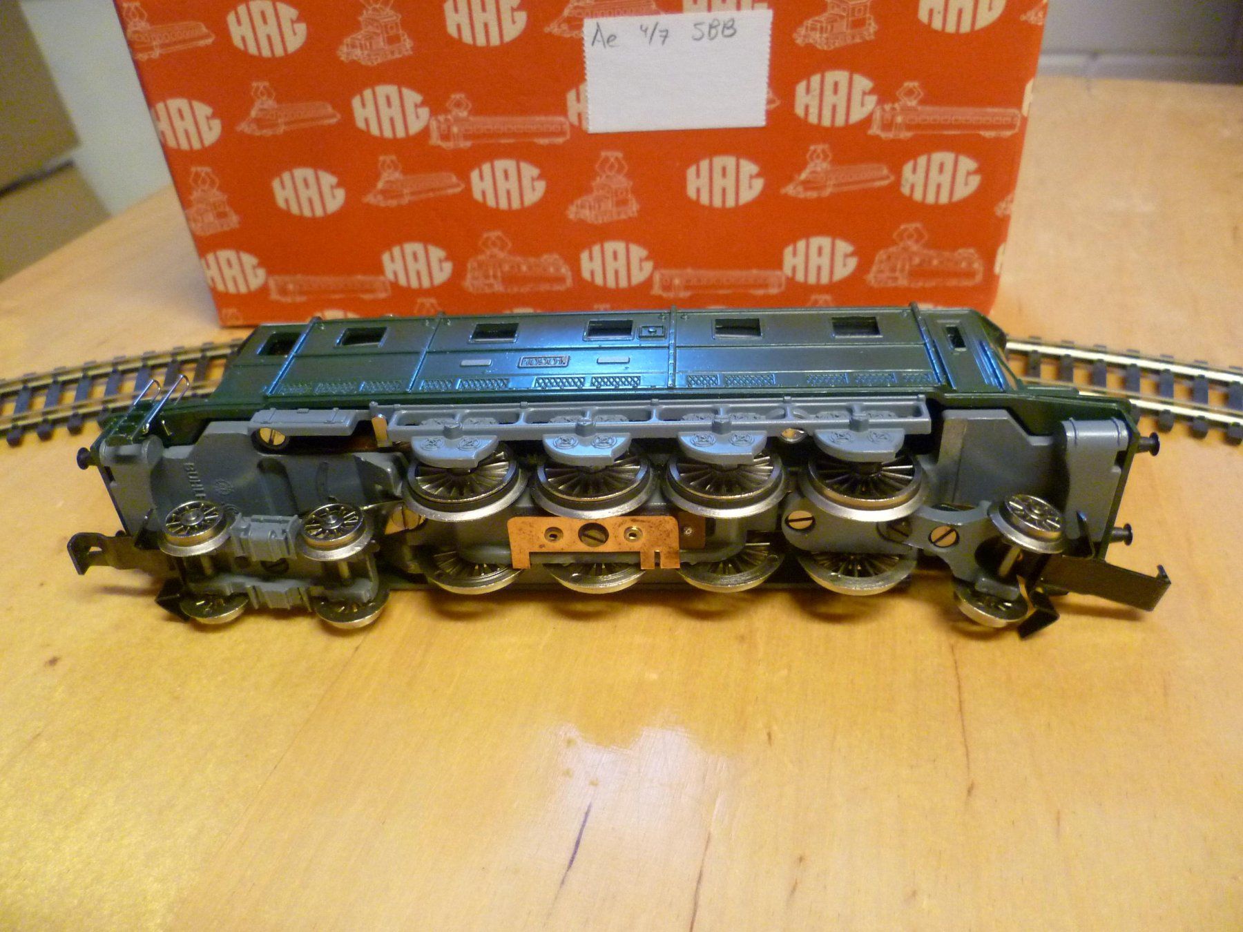 Hag Modellini di ferrovie: SBB Ae 4/7 H0 DC Lok – Usato da Rickenbach BL venduto da umro11 2