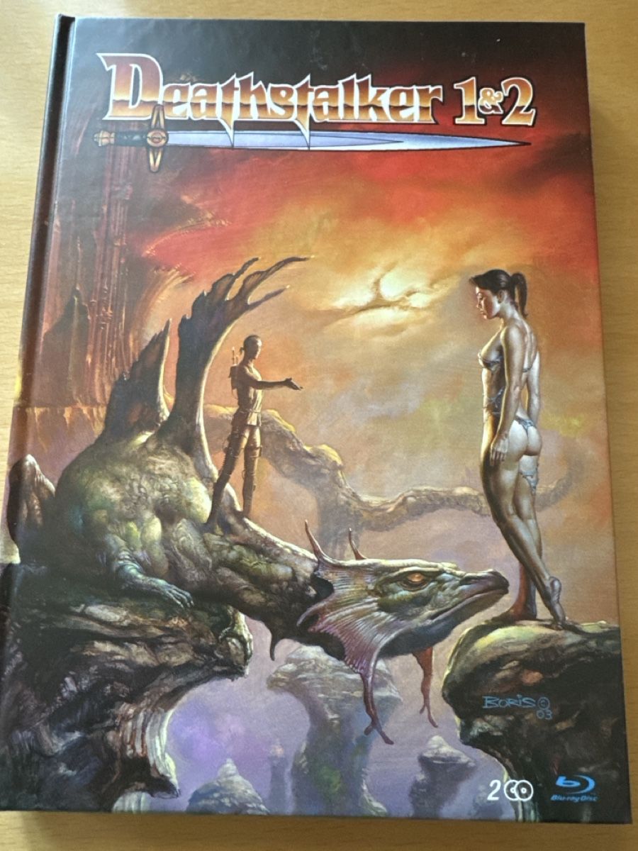 Alle DVDs: Deathstalker 1+2-Mediabook – Neu (gemäss Beschreibung) aus Brunnadern von Nanuk60