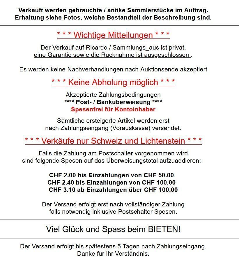 Biglietti: Billette Zürich - Genève 1. Klasse – Usato da Langenthal venduto da Sammlungs_aus 2