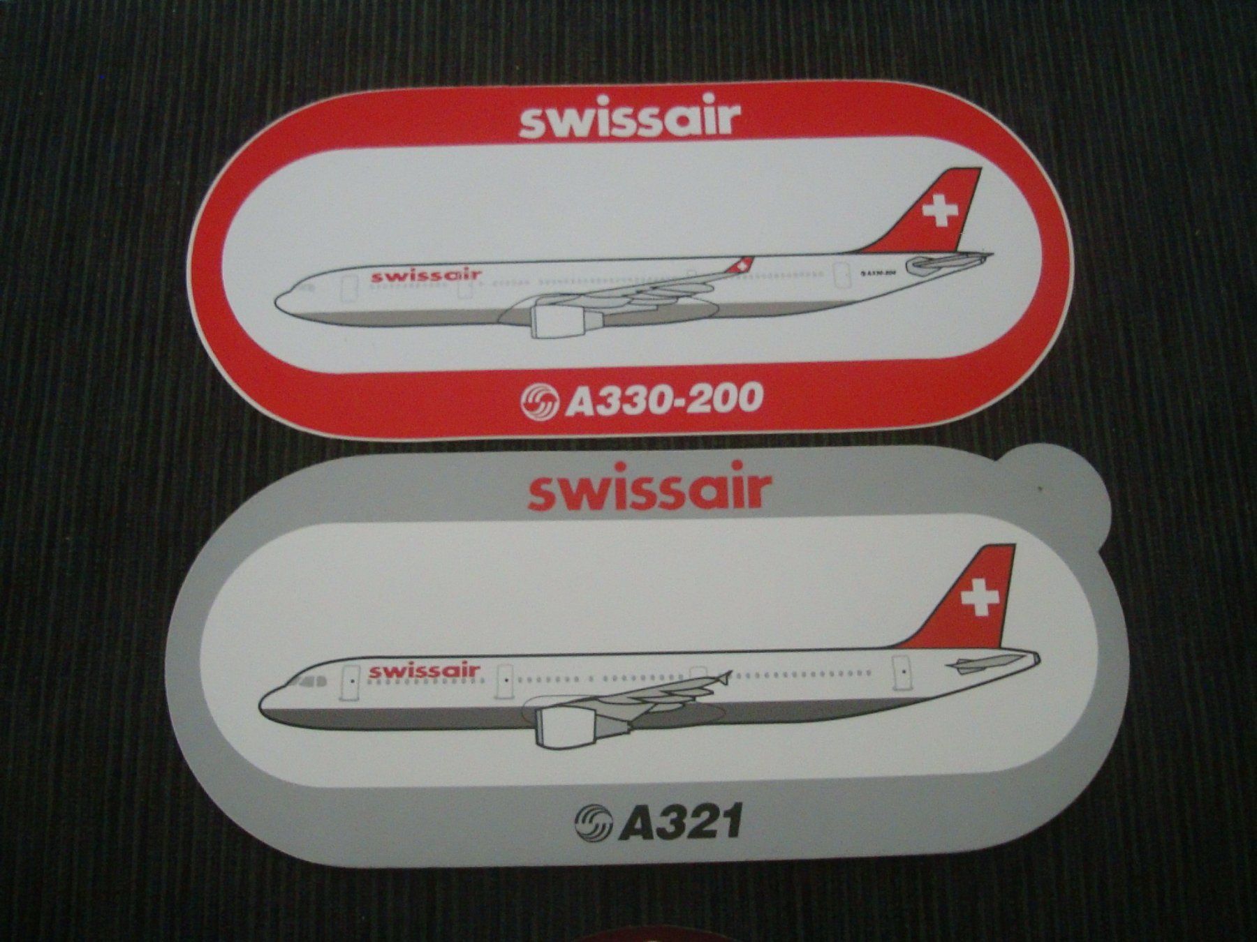 Swissair Autocollants: 3 Kleber: SWISSAIR – Neuf (Voir description) à Neuenegg par flohcante 1