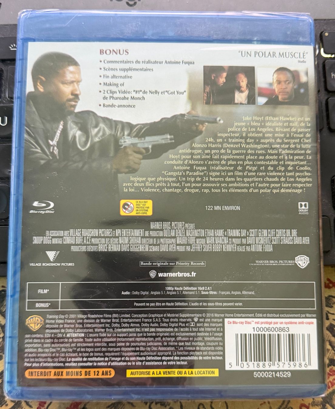 Tutti i DVDs: Blu-ray Training Day (2001) – Nuovo e nell'imballaggio originale da Semsales venduto da __Florian__ 2