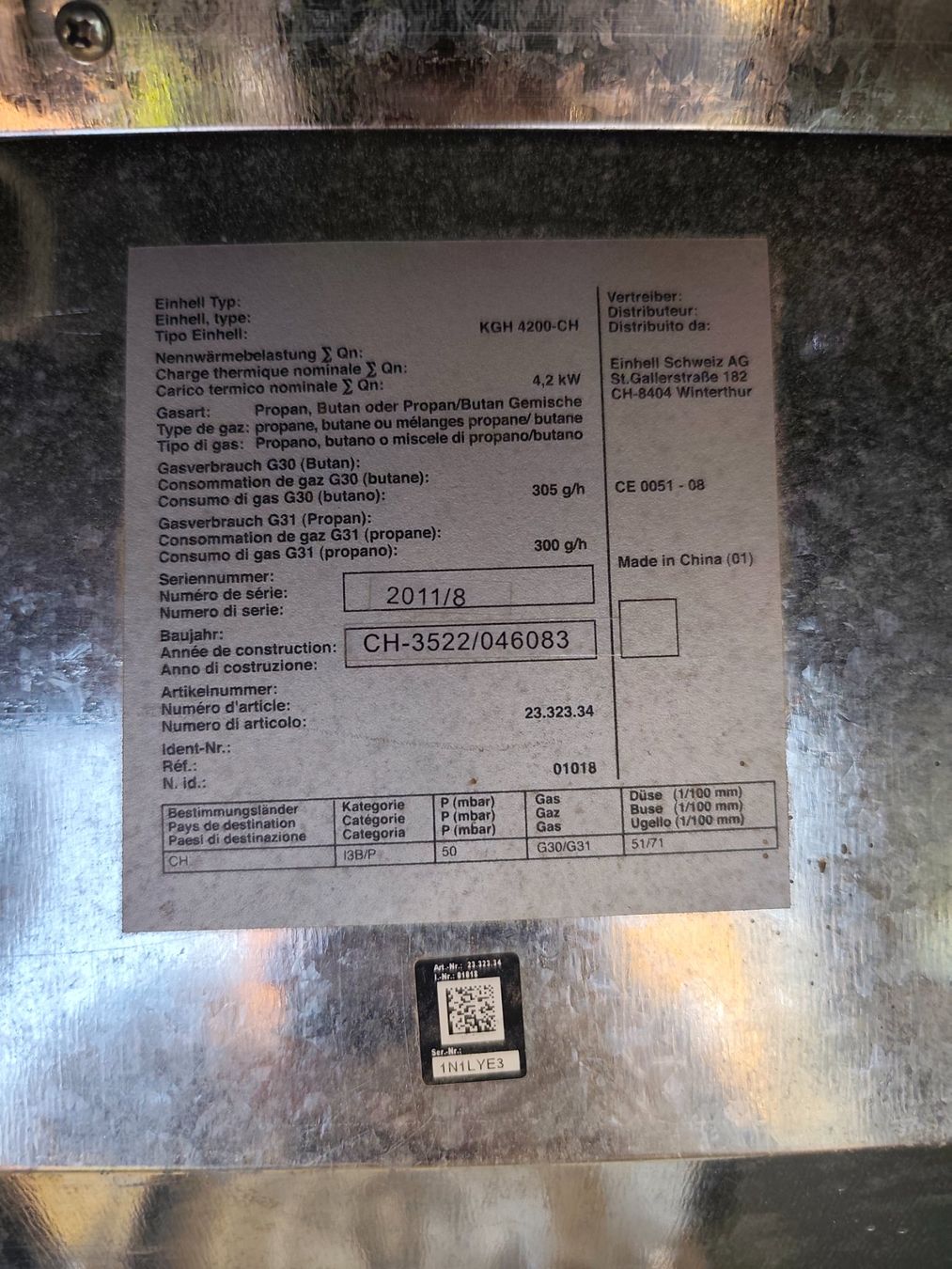 Einhell Radiateurs: Keramik-Gasheizgerät – D'occasion à Dreien par mosliger 2