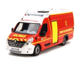 Alerte 0058 - 1:43 - Master III Sanicar SMUR Pompiers 2016