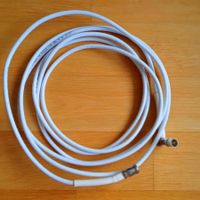 Wisi Daten-Anschlusskabel, Koaxial, câble coaxial 3m, weiß