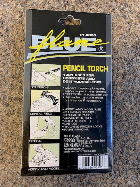 Feuerzeuge: Gasbrenner Lötbrenner BLUE FLAME PT-4000 NEU – Neu und originalverpackt aus Wängi von elcigarro 1