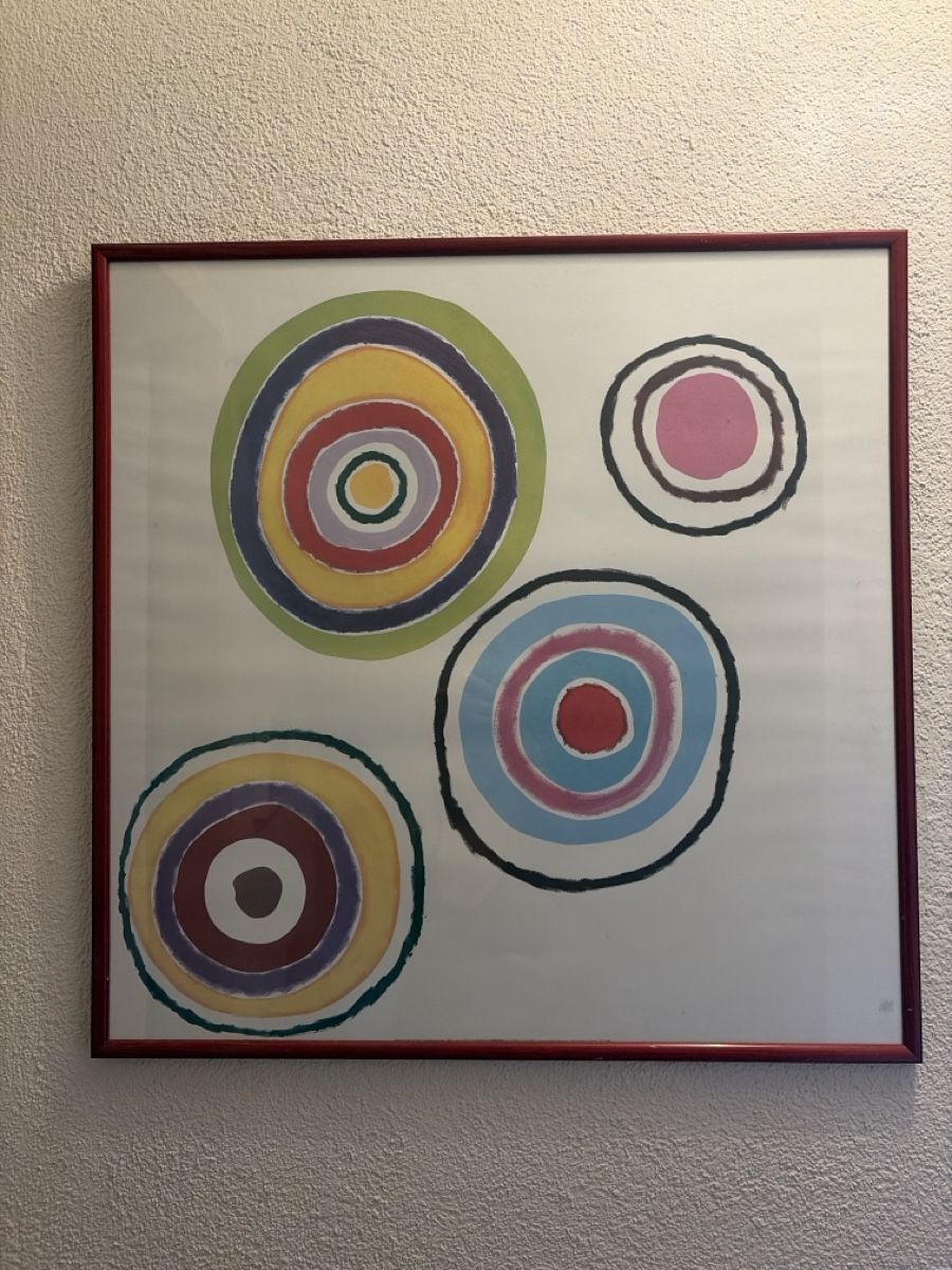 Dipinti: Wandbild abstrakt nach Hundertwasser – Usato da Solothurn venduto da ee_na