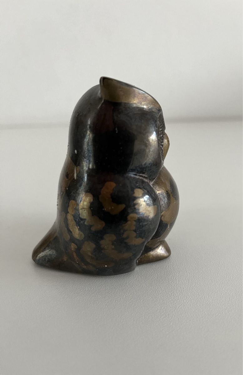 Sculture & Statue: Eule aus Messing – Usato da Wetzikon ZH venduto da seli03 2