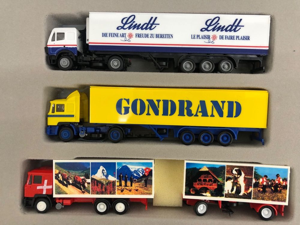 53 pièces, camions de brasserie, camions publicitaires