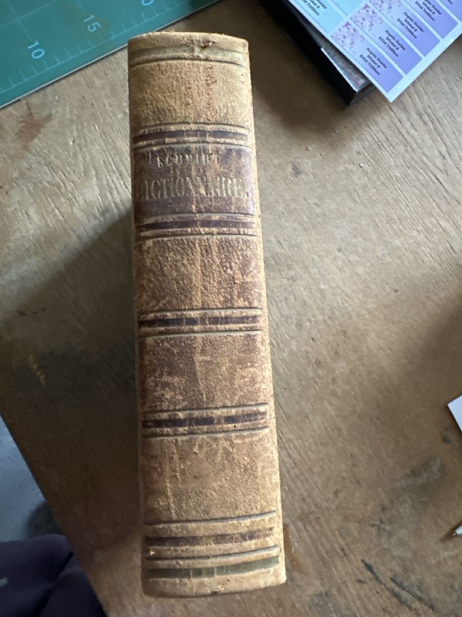 Libri: Antikes Wörterbuch 1863 – Usato da Trüllikon venduto da angela4444 1
