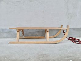 DAVOSER Schlitten Holzschlitten oecoplan Coop DAVOS 103 cm