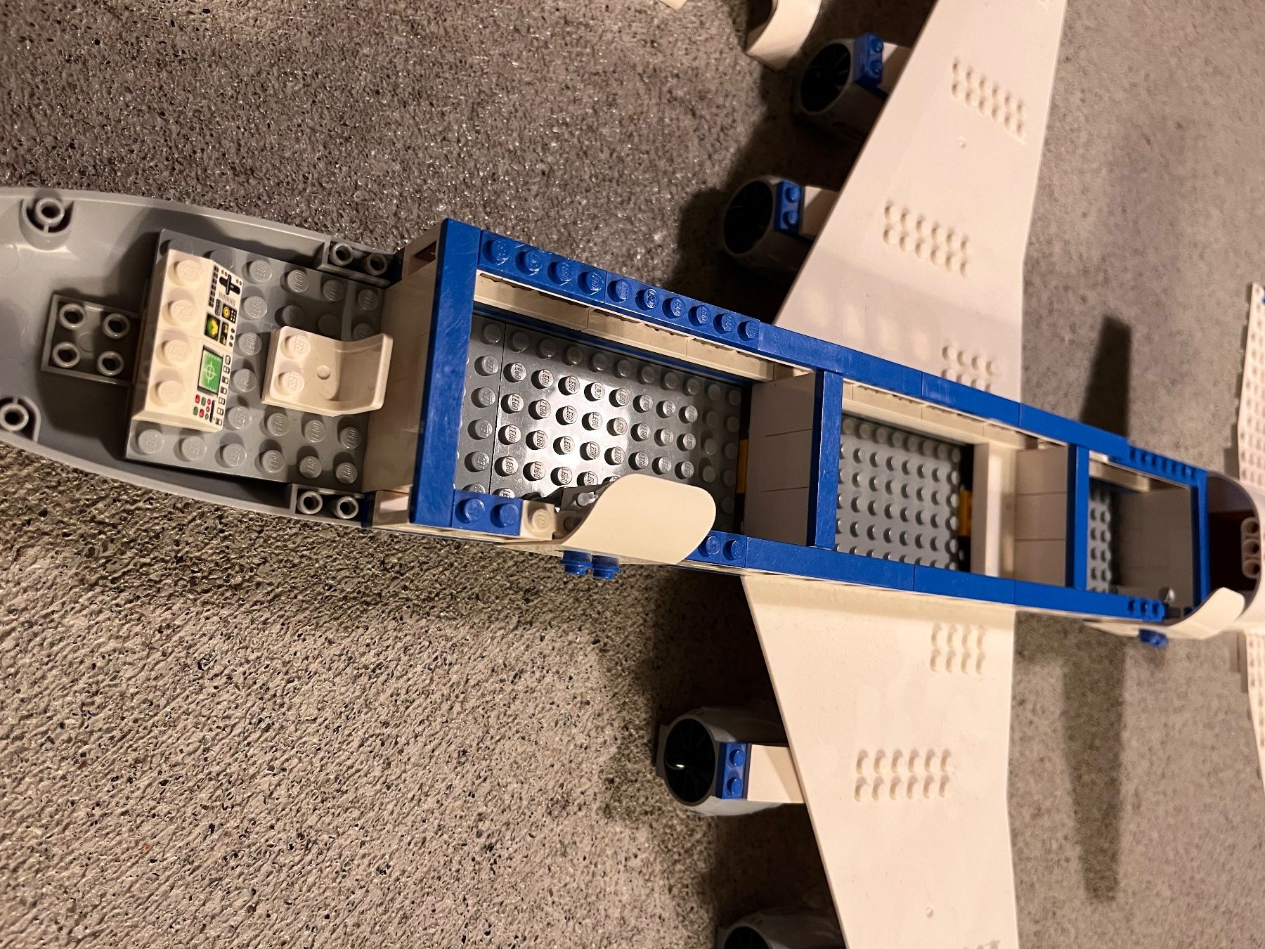 Lego Giocattoli: Lego Flugzeug blau/weis – Usato da Sils im Domleschg venduto da Muggerli07 2