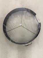 Runder Windschutz für Paella-Brenner - Schwarz, 62 cm, Metal