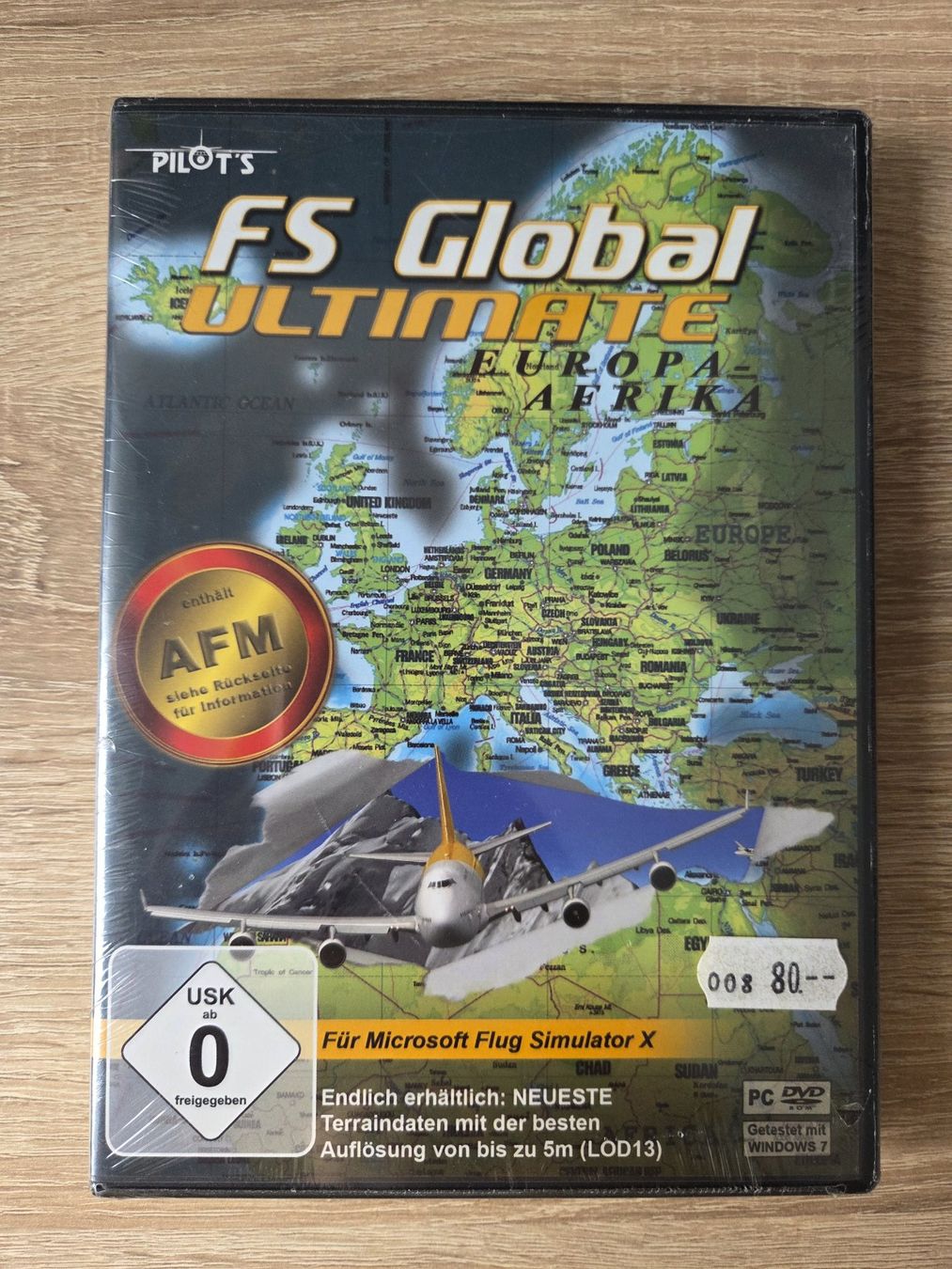 Spiele: FS Global Ultimate Europa Afrika Flight Simulator - PC -RARE – Neu und originalverpackt aus Carouge GE von Franllo