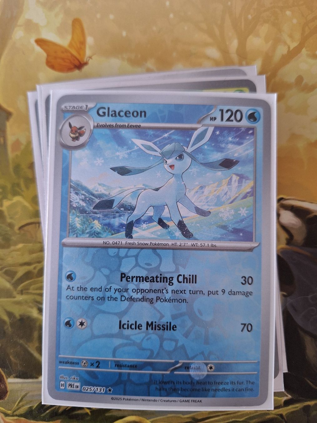 Pokémon Carte collezionabili: Glaceon - Reverse Holo – Usato da Altstätten SG venduto da GGsGameshop