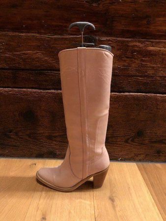 Echt Leder Western Boots rosa von Me Too Gr. 36 - 201132