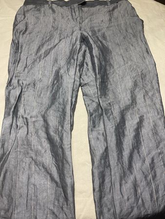 Christian Lacroix pantaloni di lino Uomo-tg M/L👌lusso